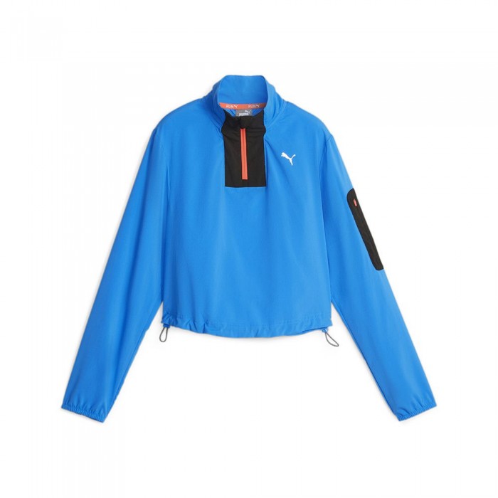 [해외]푸마 재킷 Run 라이트weight 1/2 6139911016 Ultra Blue