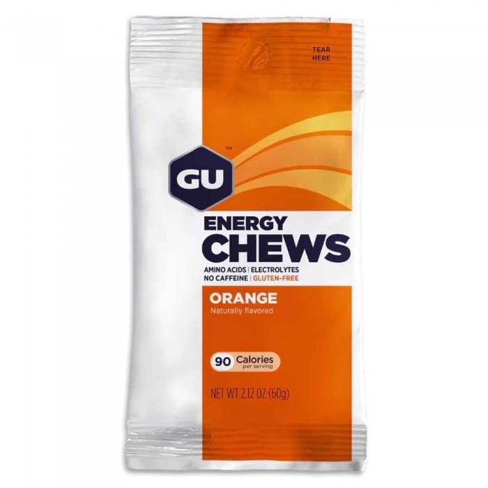 [해외]GU 에너지츄 Energy Chews Orange 12 4139955341 Multicolor