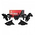 [해외]RTECH Honda CRF 250/CRF 450 21-23 R-KITCRF-NR0-521 오토바이 플라스틱 키트 9140233718 Black