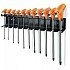 [해외]BETA UTENSILI 렌치 키트 T8-T50 11 조각 1140105598 Black / Orange