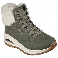 [해외]스케쳐스 Uno Rugged 부츠 140144520 Olive Durabuck / Faux Fur