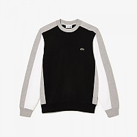 [해외]라코스테 스웨트 셔츠 SH1299 140042764 Black / Argent Chine / White