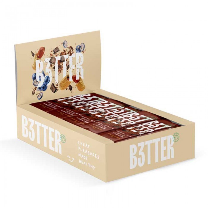 [해외]B3TTER FOODS 에너지 바 박스 초콜릿 35gr 15 단위 14139974832