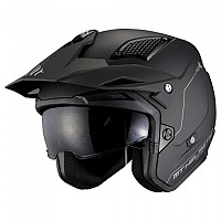 [해외]MT 헬멧s District SV S Solid 오픈 페이스 헬멧 9139979805 Matt Black