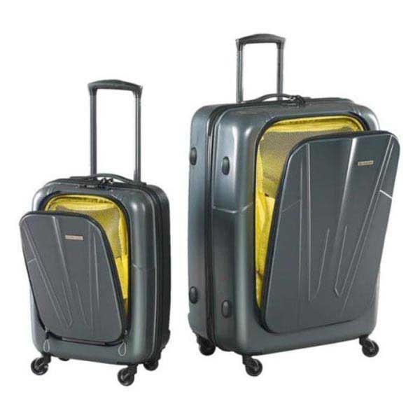 [해외]CARIBEE 트롤리 Concourse Luggage 70L 2 단위 140186654 Graphite