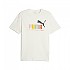 [해외]푸마 Ess+ Multicolor 반팔 티셔츠 139910491 Warm White