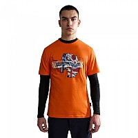 [해외]나파피리 S-Gorfou 반팔 티셔츠 140072914 Orange Red A00