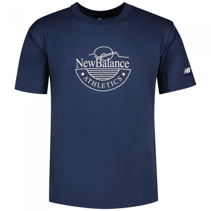 [해외]뉴발란스 Athletics Archive Graphic 반팔 티셔츠 3140132117 Nb Navy