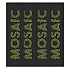 [해외]MOSAIC COMPANY 스케이트보드 그립 테이프 올 Over 14139737163 Black / Gold