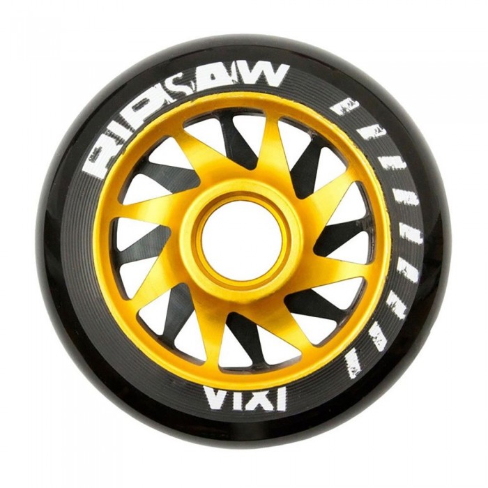 [해외]IXIA 스케이트 바퀴 Ripsaw 100 mm 14139828091 Gold / Black