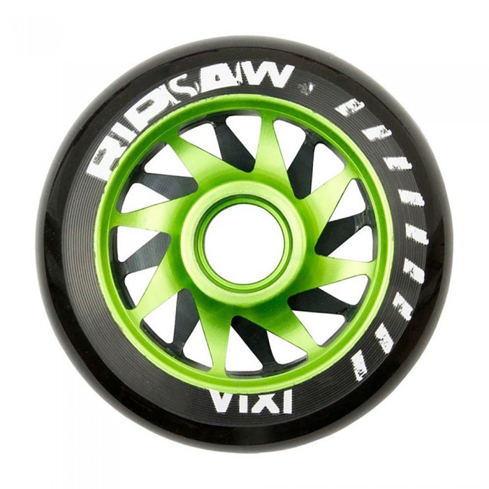 [해외]IXIA 스케이트 바퀴 Ripsaw 100 mm 14139828092 Green / Black