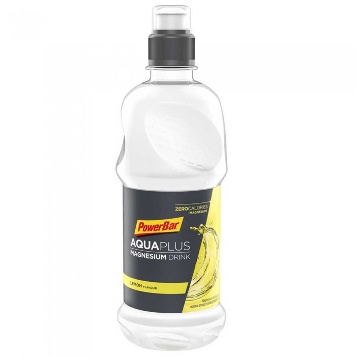 [해외]파워바 레몬 에이드 AquaPlus 500ml 물 병 팩 ~와 함께 마그네슘 12140078972 White