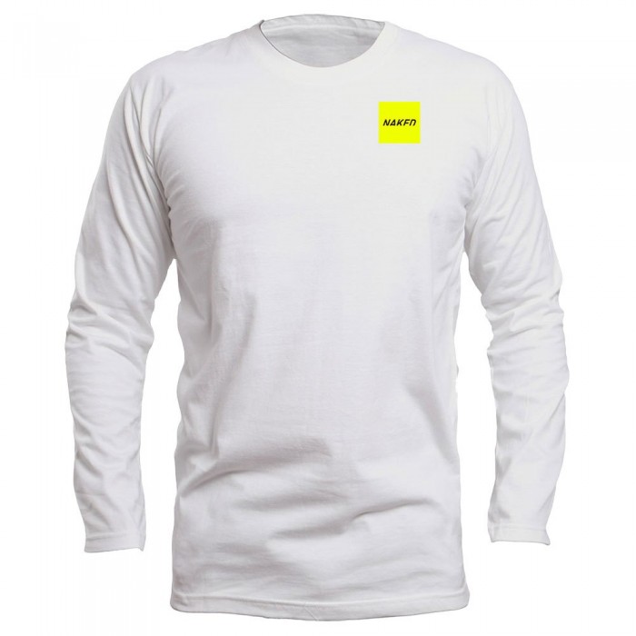 [해외]NAKED HOCKEY Drop-Shoulder 긴팔 티셔츠 12140135528 White