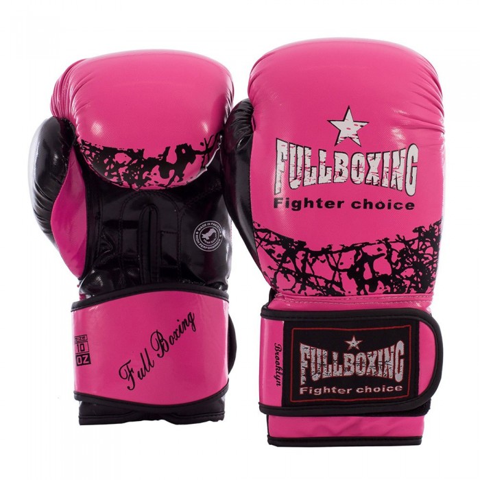 [해외]FULLBOXING 인조 가죽 권투 장갑 Brooklyn 7139962508 Pink