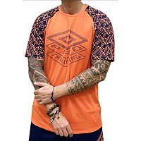 [해외]엄브로 프로 Training 액티브 Graphic 반팔 티셔츠 7140115290 Vermillion Orange / Dark Navy