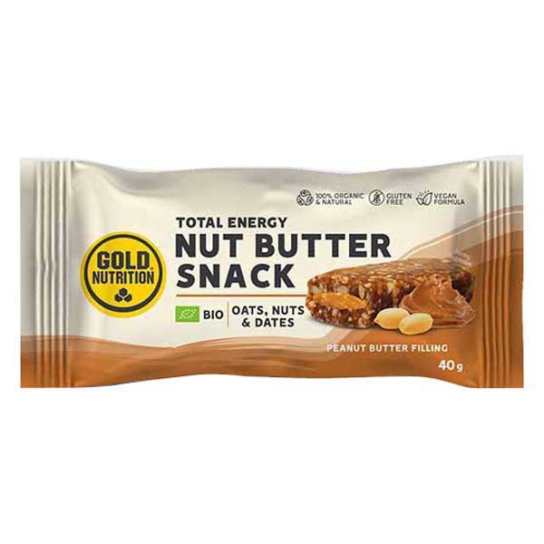 [해외]GOLD NUTRITION 땅콩버터 에너지바 Bio Nut Butter Snack 40g 4139969821 Brown