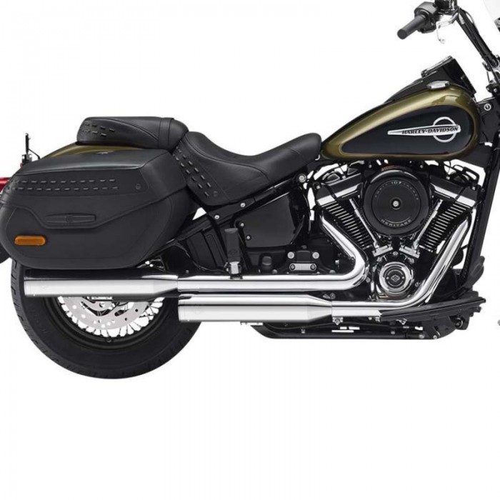 [해외]KESSTECH 슬립온 머플러 ESE 2-2 Harley Davidson FLHC 1750 ABS 소프트ail Heritage Classic 107 Ref:212-2112-715 9140124228 Chrome