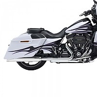 [해외]KESSTECH ESE 2-2 Harley Davidson FLHRXS 1868 ABS 로드 King Special 114 Ref:171-1442-749 슬립온 머플러 9140124236 Chrome