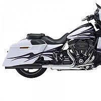 [해외]KESSTECH ESE 2-2 Harley Davidson FLHRXS 1868 ABS 로드 King Special 114 Ref:171-1442-769 슬립온 머플러 9140124237 Black