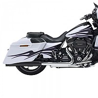 [해외]KESSTECH 슬립온 머플러 ESE 2-2 Harley Davidson FLHXSE 1923 ABS Street Glide CVO 117 Ref:181-1442-769 9140124247 Black