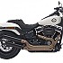 [해외]KESSTECH ESE 2-2 Harley Davidson FXFB 1750 ABS Softail Fat Bob 107 Ref:182-2132-765 비인증 슬립온 머플러 9140124272 Black