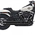 [해외]KESSTECH ESE 2-2 Harley Davidson FXFBS 1868 ABS 소프트ail Fat Bob 114 Ref:185-5104-765 비인증 슬립온 머플러 9140124276 Black