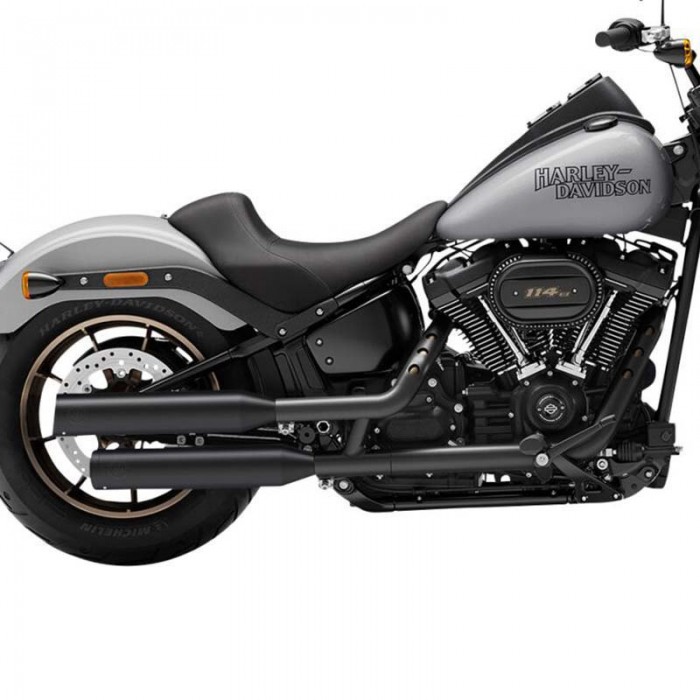 [해외]KESSTECH ESE 2-2 Harley Davidson FXLRS 1868 ABS Softail Low Rider S 114 Ref:201-2172-765 비인증 슬립온 머플러 9140124281 Black