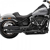 [해외]KESSTECH ESE 2-2 Harley Davidson FXLRS 1868 ABS 소프트ail Low Rider S 114 Ref:211-2172-769 슬립온 머플러 9140124283 Black