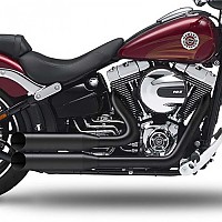 [해외]KESSTECH ESE 2-2 Harley Davidson FXSB 1690 ABS Breakout Ref:170-5109-759 슬립온 머플러 9140124286 Black