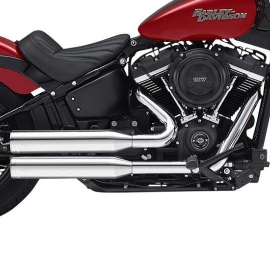 [해외]KESSTECH ESE 2-2 Harley Davidson FXST 1750 소프트ail Standard Ref:211-5109-745 슬립온 머플러 9140124288 Chrome