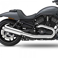 [해외]KESSTECH 슬립온 머플러 ESM2 2-1 Harley Davidson VRSCD 1130 Night Rod Ref:6867-741N 9140124299 Chrome