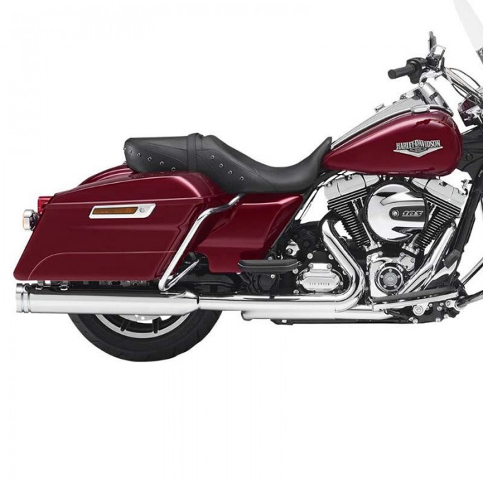[해외]KESSTECH 슬립온 머플러 ESM2 2-2 Harley Davidson FLHRC 1690 ABS 로드 King Classic Ref:095-1442-749 9140124307 Chrome