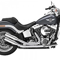 [해외]KESSTECH ESM2 2-2 Harley Davidson FLST 1450 Heritage 소프트ail Ref:084-5106-737 슬립온 머플러 9140124313