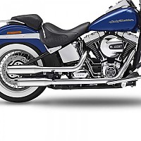 [해외]KESSTECH 슬립온 머플러 ESM2 2-2 Harley Davidson FLSTN 1584 소프트ail Deluxe Ref:070-2172-715 9140124336 Chrome