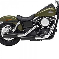 [해외]KESSTECH ESM2 2-2 Harley Davidson FXD 1450 Dyna Super Glide Ref:2132-765 슬립온 머플러 9140124342 Black