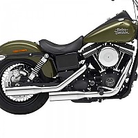 [해외]KESSTECH ESM2 2-2 Harley Davidson FXDB 1584 Dyna Street Bob Ref:070-2132-715 슬립온 머플러 9140124343 Chrome