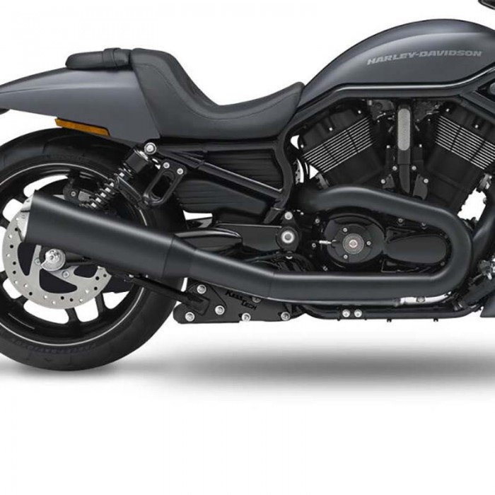 [해외]KESSTECH ESM3 2-1 Harley Davidson VRSCDX 1250 Night Rod Special Ref:081-6867-741 슬립온 머플러 9140124361 Black