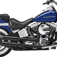 [해외]KESSTECH ESM3 2-2 Harley Davidson FLS 1690 소프트ail Slim Ref:120-5108-757 슬립온 머플러 9140124377 Black