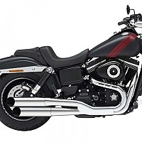 [해외]KESSTECH ESM3 2-2 Harley Davidson FXDF 1584 Dyna Fat Bob Ref:082-2132-719 슬립온 머플러 9140124390 Chrome