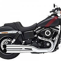 [해외]KESSTECH 슬립온 머플러 ESM3 2-2 Harley Davidson FXDF 1584 Dyna Fat Bob Ref:083-2132-719 9140124392 Chrome