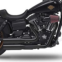 [해외]KESSTECH ESM3 2-2 Harley Davidson FXDLS 1800 ABS Dyna Low Rider S Ref:161-5139-757 슬립온 머플러 9140124395 Black