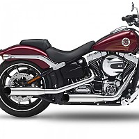 [해외]KESSTECH ESM3 2-2 Harley Davidson FXSB 1690 Breakout Ref:120-2112-719 비인증 슬립온 머플러 9140124396 Chrome