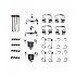 [해외]HT COMPONENTS 메커니즘 키트 T2 1140270992 Silver