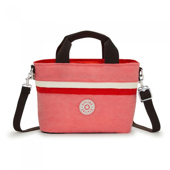 [해외]키플링 Minta 5L Handbag 140141653 Tango Pink Block
