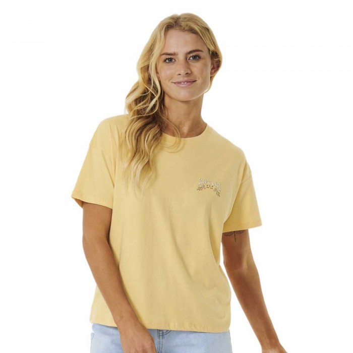 [해외]립컬 Riptide Relaxed 반팔 티셔츠 140068748 Washed Yellow