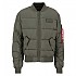 [해외]알파 인더스트리 MA-1 Puffer 봄버 자켓 140028082 Green