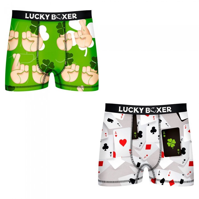 [해외]Lucky Boxer 복서 PK2343 2 단위 139985021 Multicolor