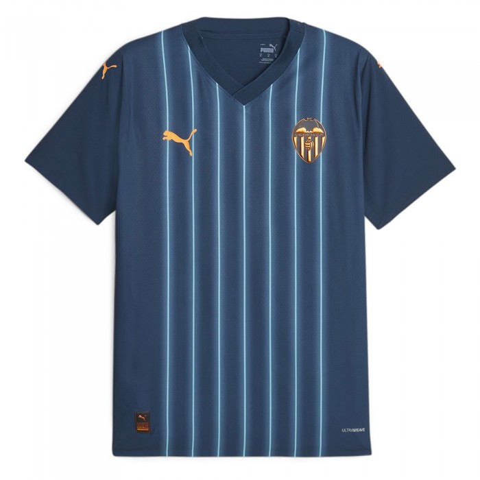 [해외]푸마 프롬 어웨이 반팔 티셔츠 Valencia CF 23/24 3139911236 Marine Blue