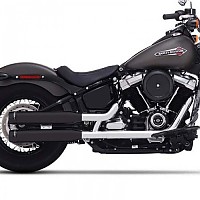 [해외]RINEHART 3.5´´ Harley Davidson FLFB 1750 ABS 소프트ail Fat Boy 107 Ref:500-1201 슬립온 머플러 9140124488 Black
