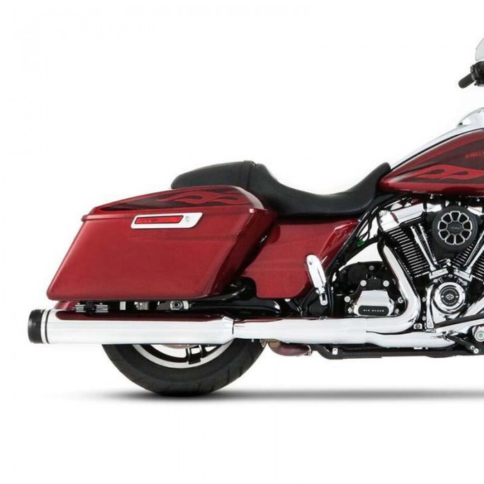 [해외]RINEHART 4.5´´ Harley Davidson FLHR 1750 로드 King 107 Ref:500-0110 슬립온 머플러 9140124520 Black / Chrome